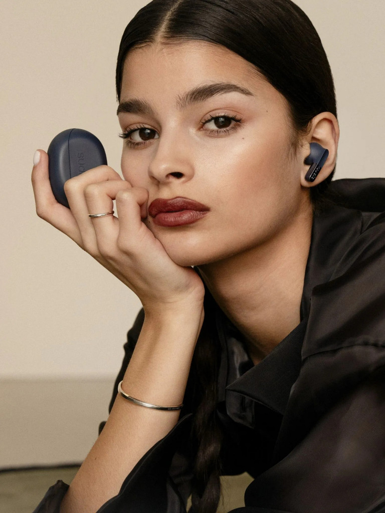 Беспроводные наушники Sudio N3 Pro In-Ear TWS Headphone с активным шумоподавлением, цвет: синий