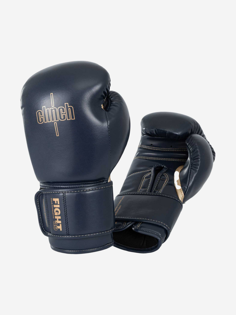 Перчатки боксерские Clinch Fight 3.0 темно-синие