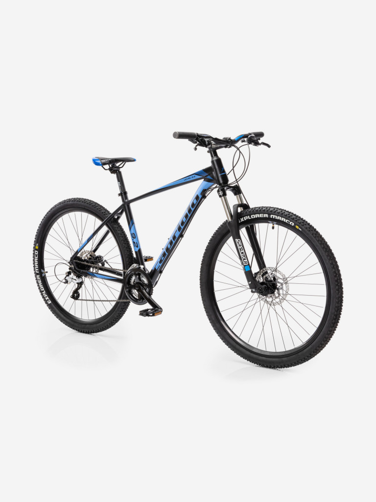 Велосипед CAPRIOLO MTB LEVEL 9.2 (3 X 8), рама алюминий 19'', колёса 29'' (чёрный - синий)