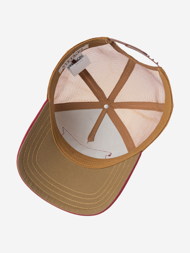 Бейсболка с сеточкой STETSON 7741104 TRUCKER CAP RODEO (бежевый)