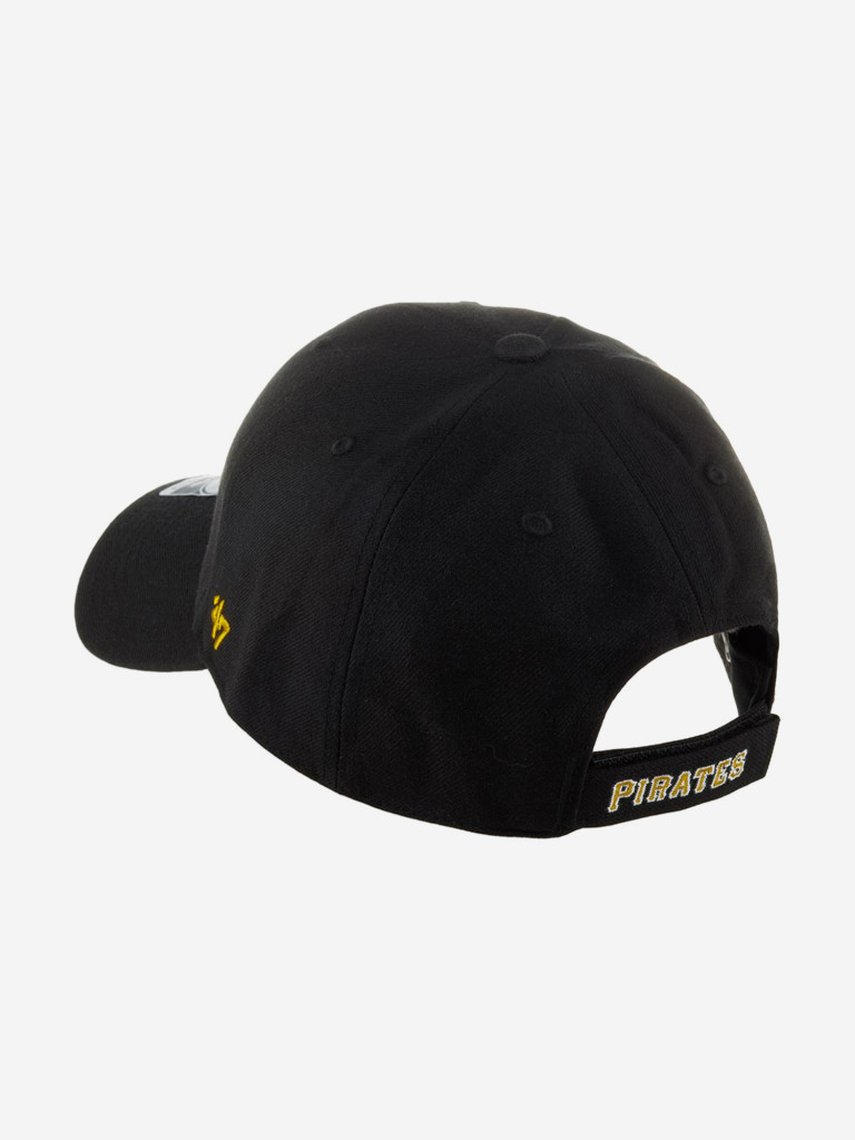Бейсболка 47 BRAND B-MVP20WBV-BK Pittsburgh Pirates MLB (черный)