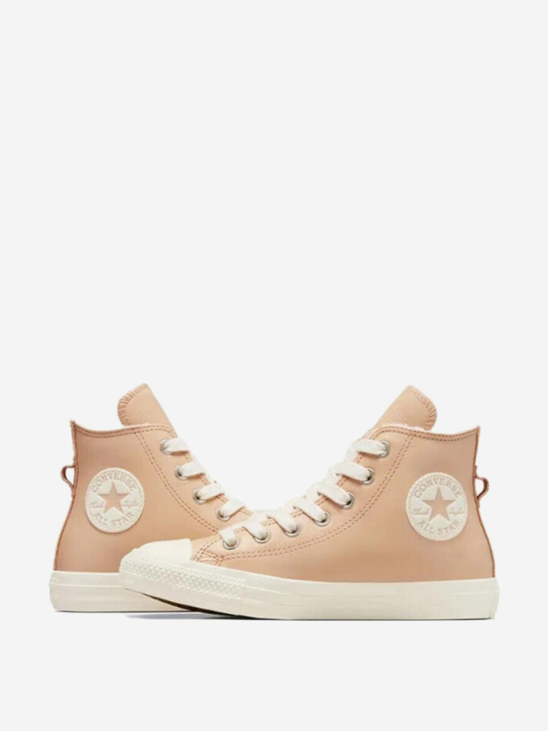 Кроссовки Converse Chuck Taylor All Star Leather Faux Fur Lining