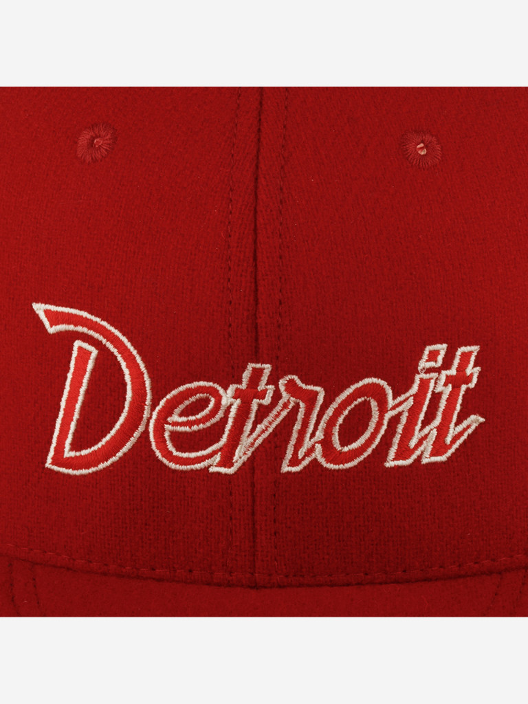Бейсболка с прямым козырьком HOOD 100-MWL005-MI010-CM Detroit IV (красный)