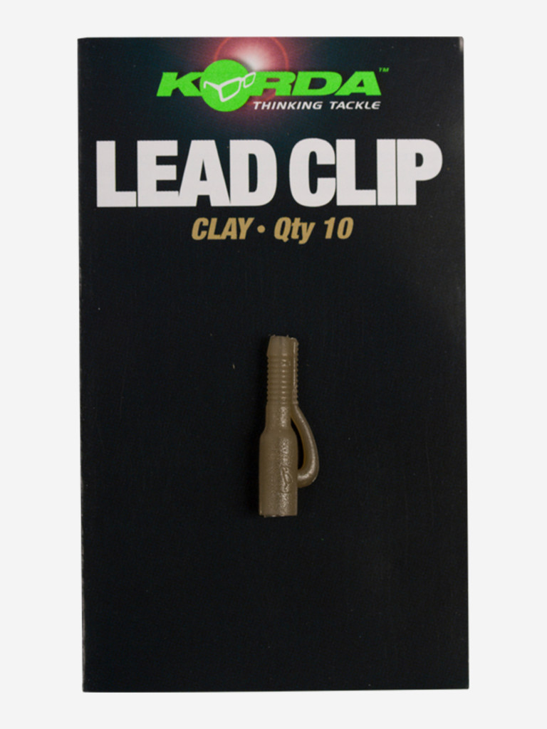 KORDA Клипса безопасная Safe Zone Lead Clip Clay