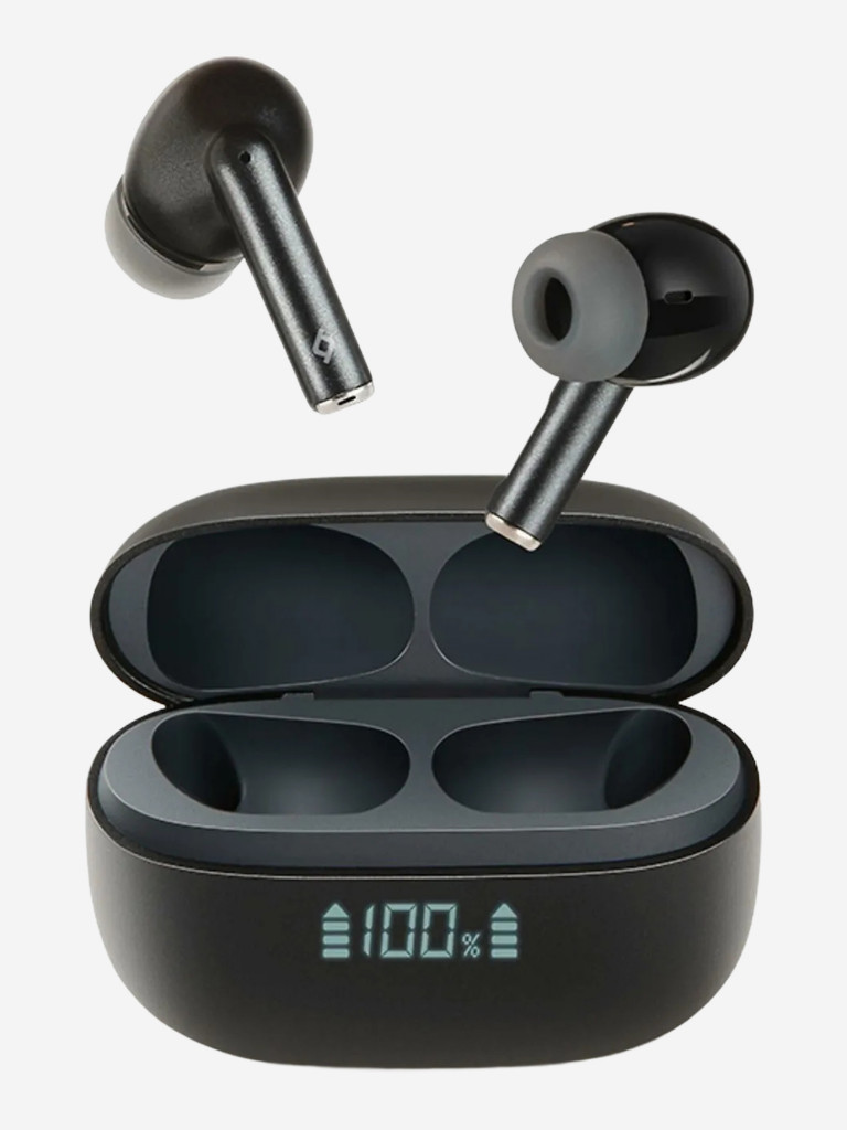 Наушники беспроводные TTEC AirBeat Pro ANC LCD TWS Bluetooth Headset. Цвет: черный