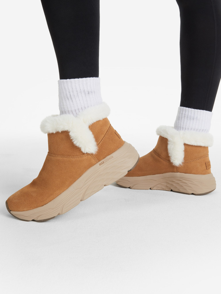Сапоги утепленные женские Skechers Max Cushioning