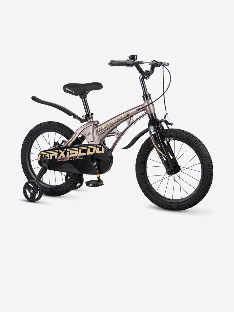 Велосипед Детский Maxiscoo Cosmic стандарт 16'' Бронзовый Матовый (2026) (MSC-C1655)