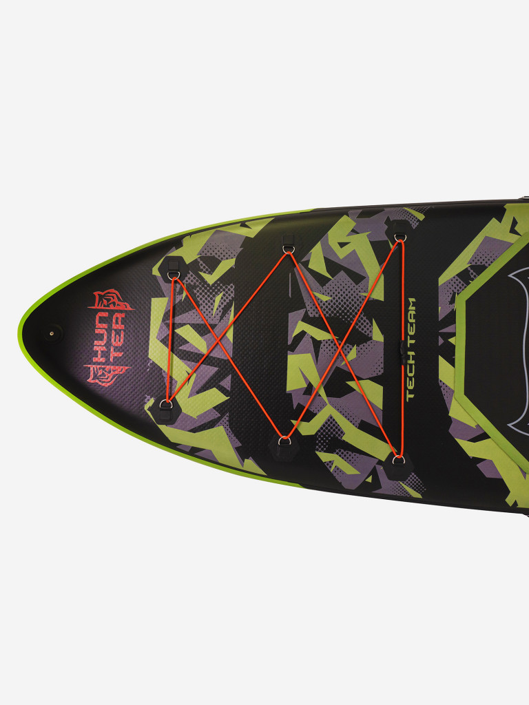 Сапборд TECHTEAM Hunter (Green) 335x83x15 см 2024 (сиденье в комплекте)