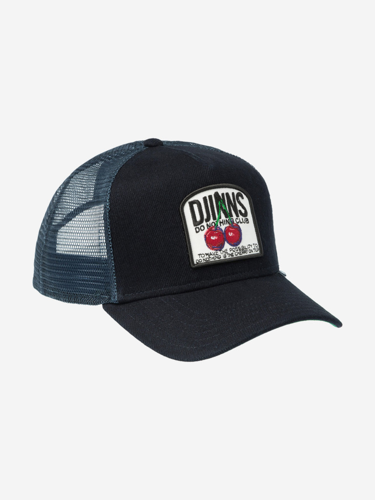 Бейсболка с сеточкой DJINNS HFT DNC Cherry
