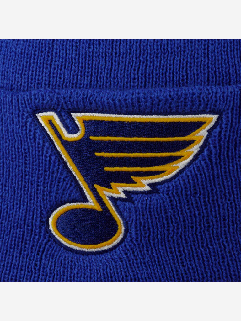 Шапка с отворотом AMERICAN NEEDLE 21019A-SLB Saint Louis Blues Cuffed Knit NHL