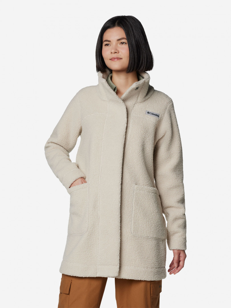 Джемпер флисовый женский Columbia Panorama Long Jacket, Бежевый