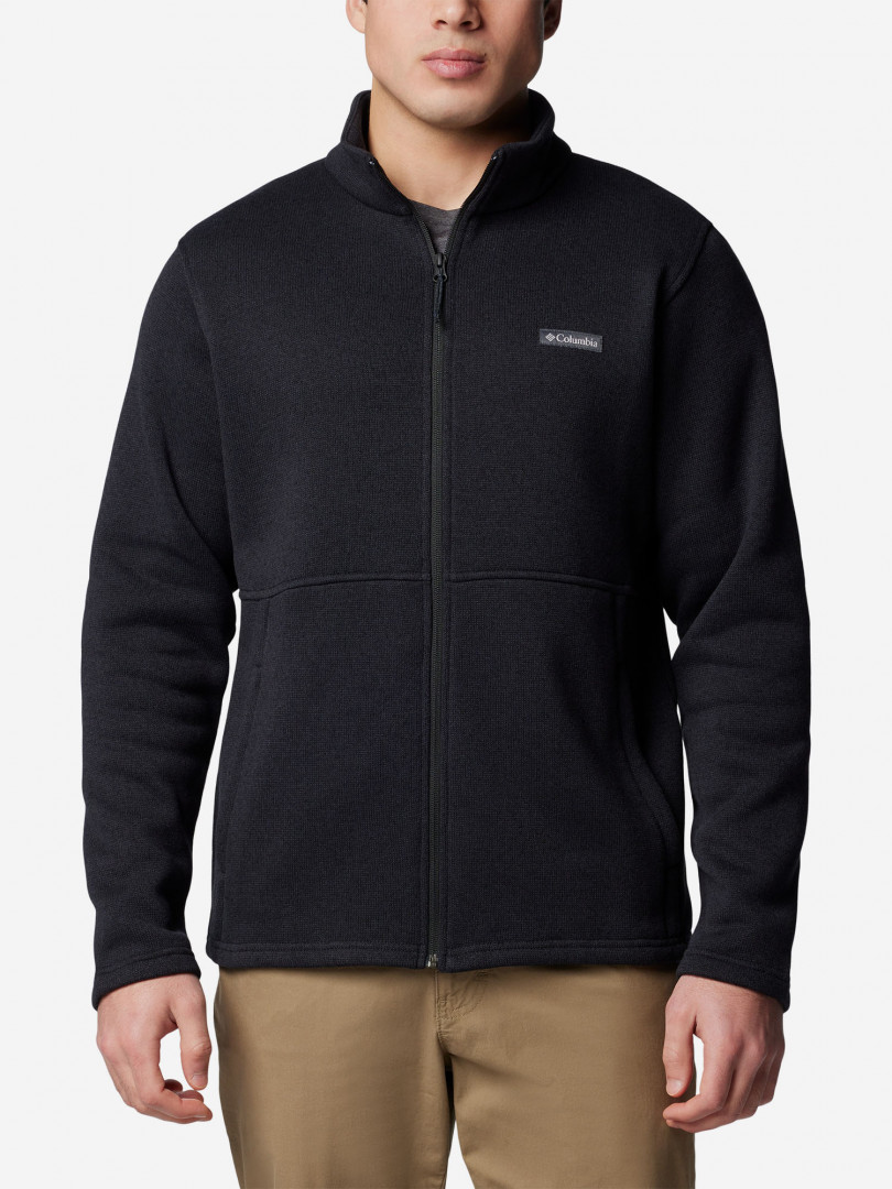 Джемпер флисовый мужской Columbia Alto Pass Full Zip Fleece, Черный