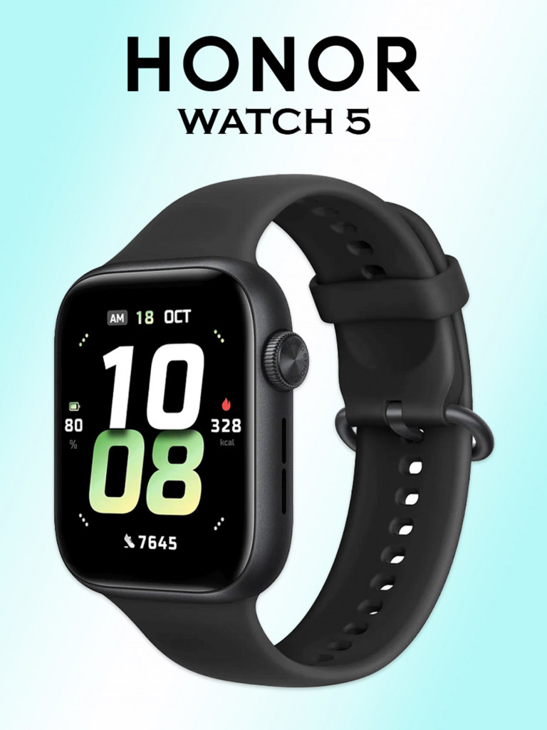 Умные часы HONOR Watch 5, STL-B19, черные