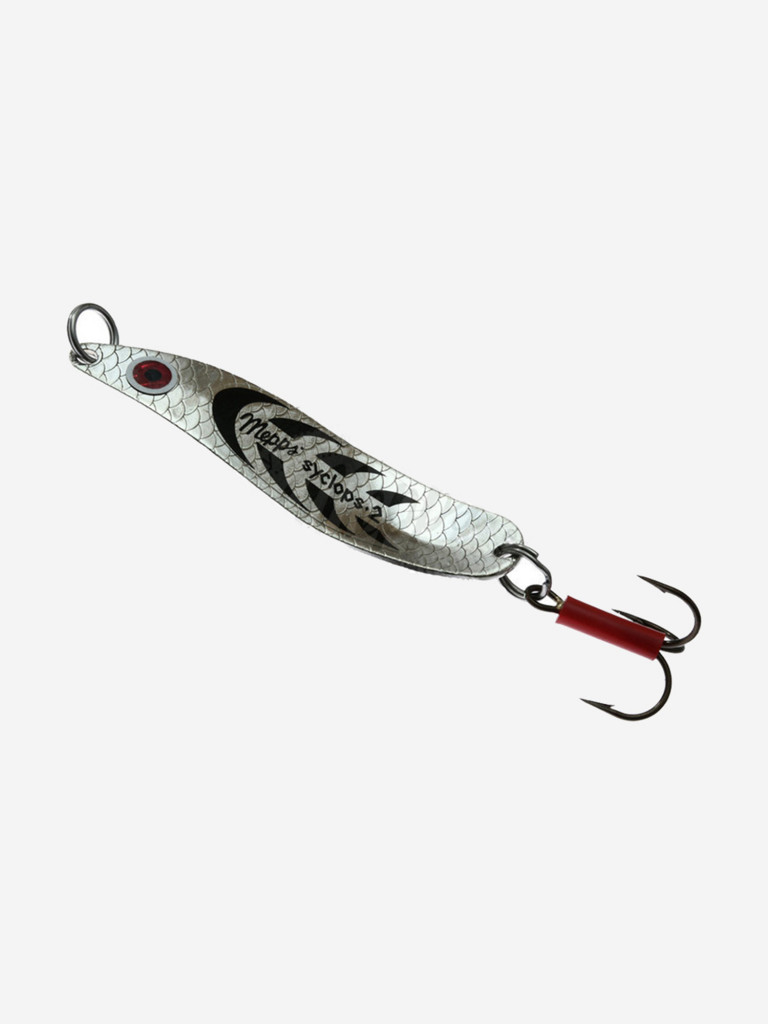 Блесна колебалка для рыбалки Mepps SYCLOPS, 2, SILVER/Black, 1 штука