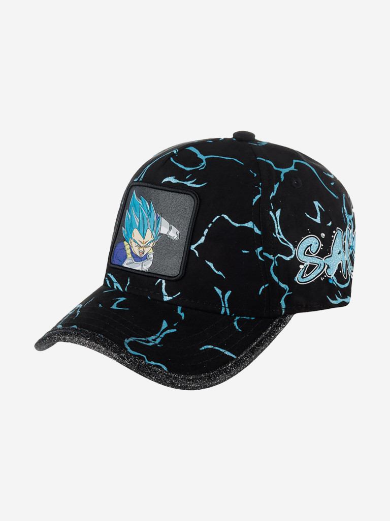 Бейсболка CAPSLAB CL/DBS/TAG/1/VEG1 Dragon Ball Vegeta (черный)