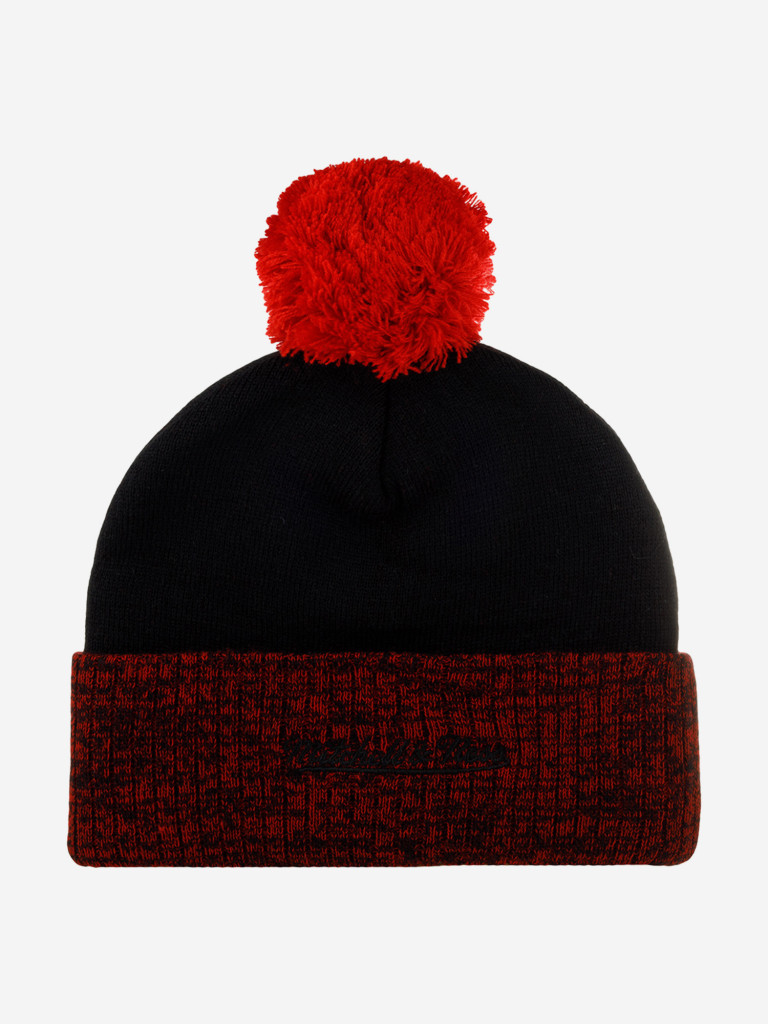 Шапка с помпоном MITCHELL NESS HPCK1052-CBUYYPPPBLCK Chicago Bulls NBA (черный)