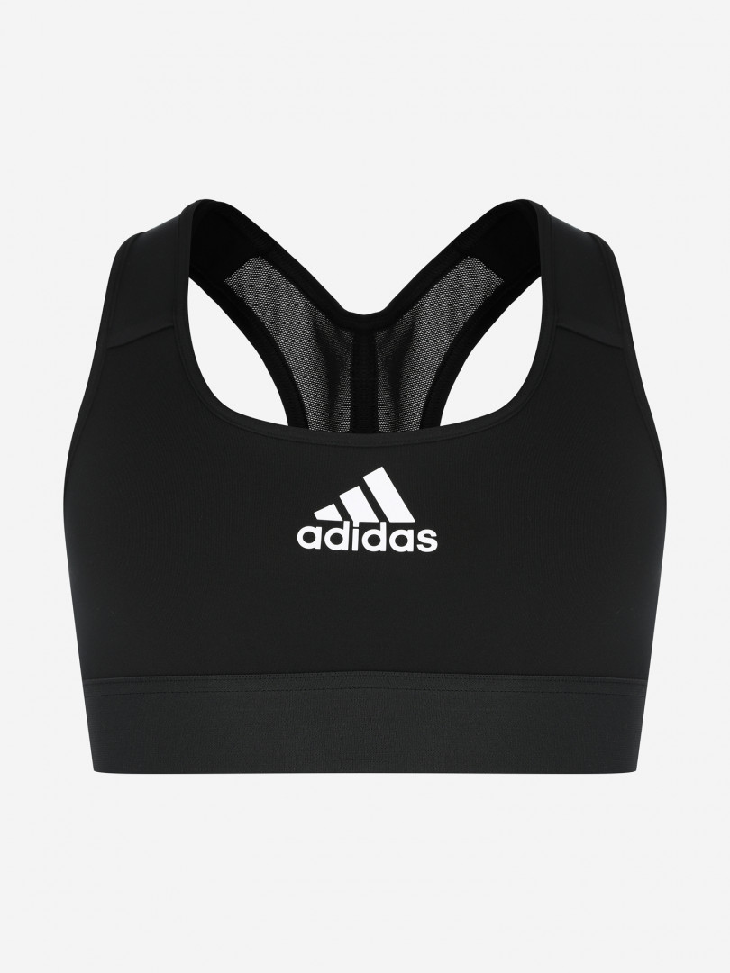 Спортивный топ бра для девочек adidas 28911370299 Черный, размер 128, фото 5