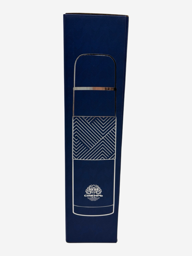 Термос для чая 1 л. СИБИРЬ с силиконовой вставкой