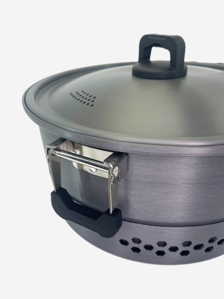 Кастрюля походная с теплообменником Ice Cube AC-60, 6 литров