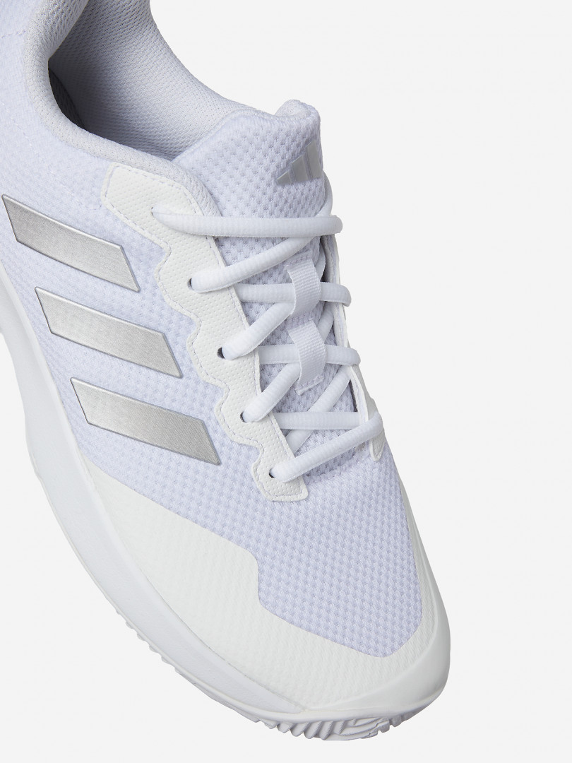 фото Кроссовки женские adidas gamecourt 2, белый