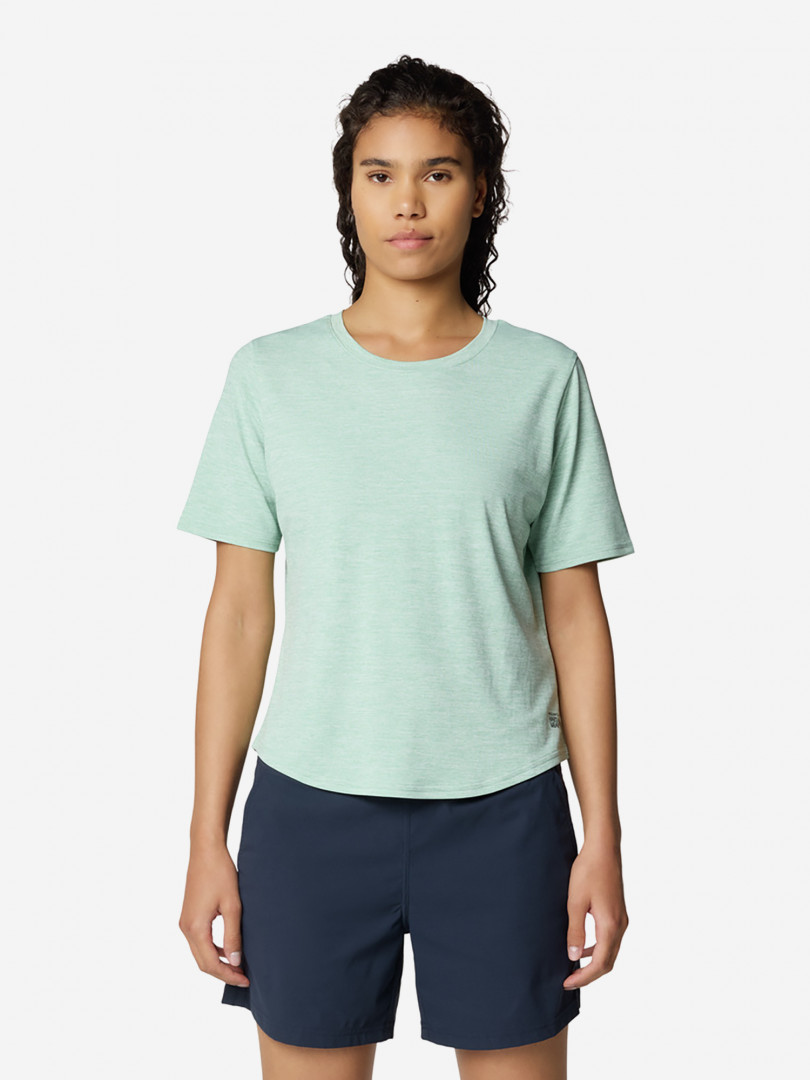 Футболка женская Mountain Hardwear Sunblocker Short Sleeve Зеленый 4499₽