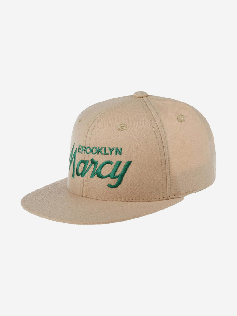 Бейсболка с прямым козырьком HOOD 100-MWL001-NY015-CL Marcy III, NY (бежевый)
