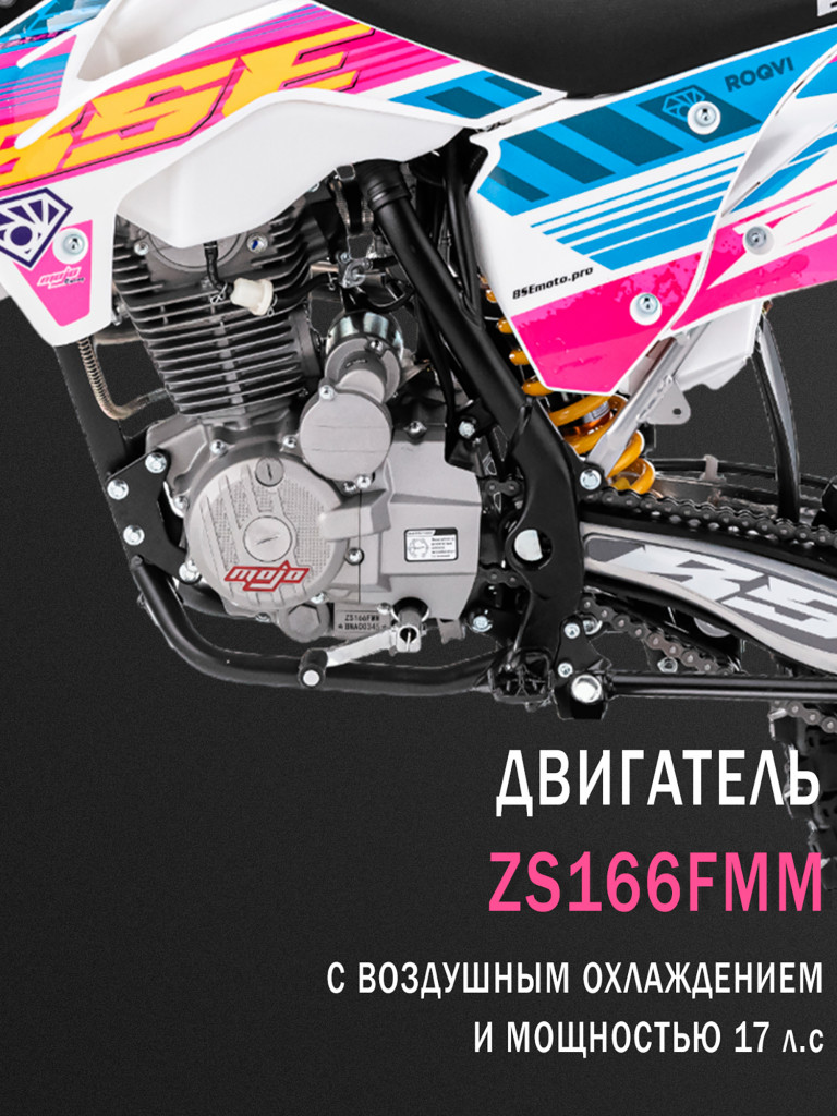 Эндуро / кроссовый мотоцикл BSE Z2 21/18