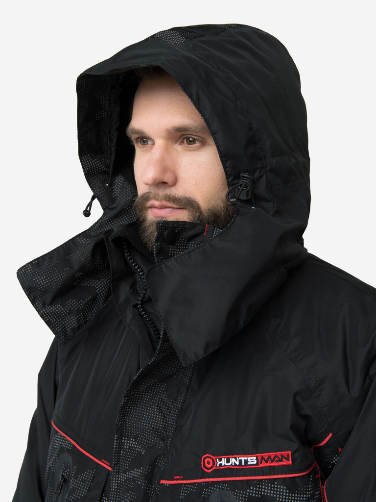 Костюм мужской зимний Huntsman Siberia Reflect ветровлагозащитный, ткань Reflex Membrane