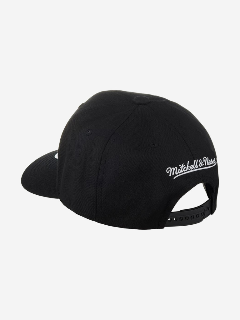 Бейсболка с прямым козырьком MITCHELL NESS HHSS5370-VGKYYPPPBLCK Vegas Golden Knights NHL (черный)