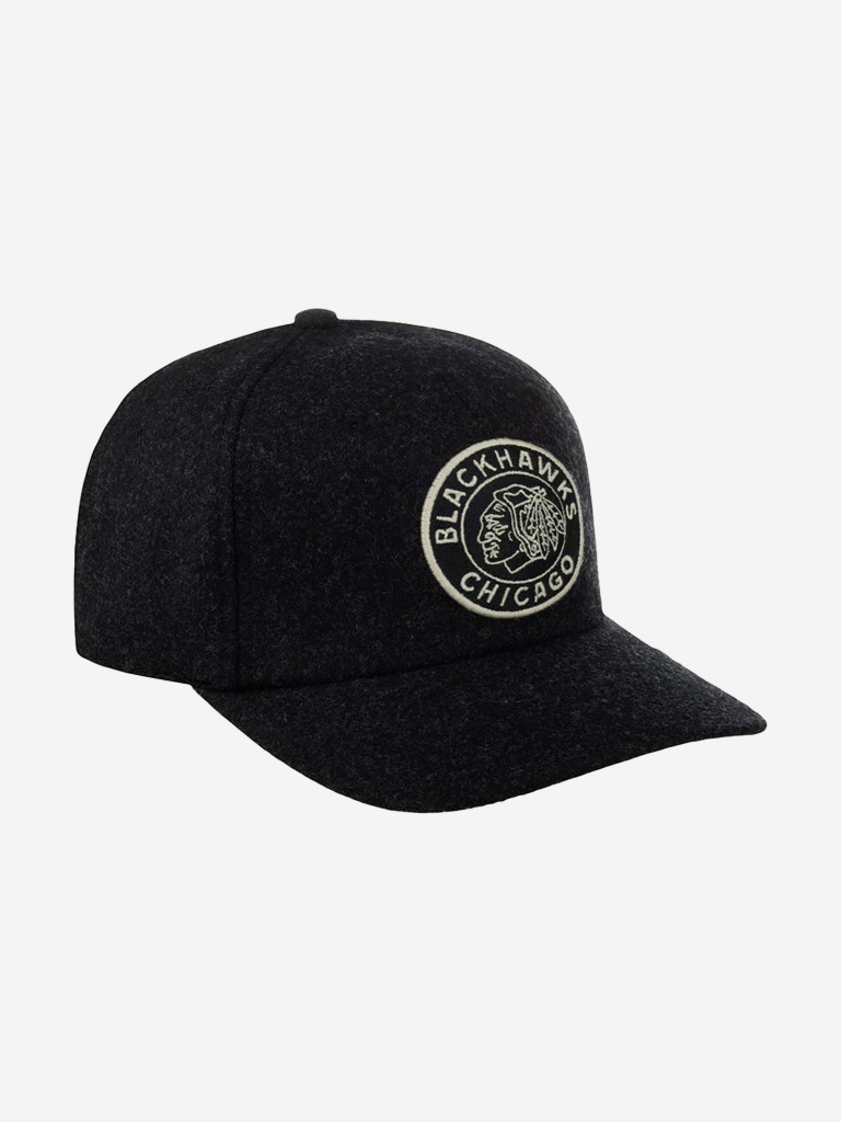 Бейсболка AMERICAN NEEDLE 21005A-CBH Chicago Blackhawks Archive Legend NHL (черный)