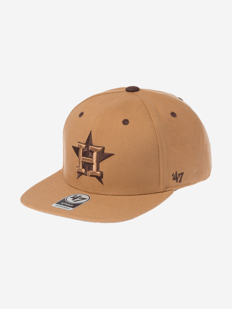Бейсболка с прямым козырьком 47 BRAND B-TOFFE10WBP-QL Houston Astros MLB