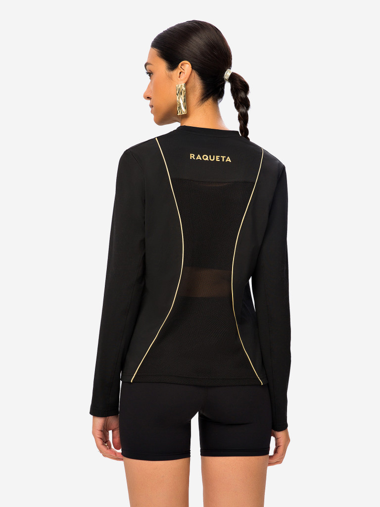 Лонгслив женский RAQUETA SPORT Painted Black