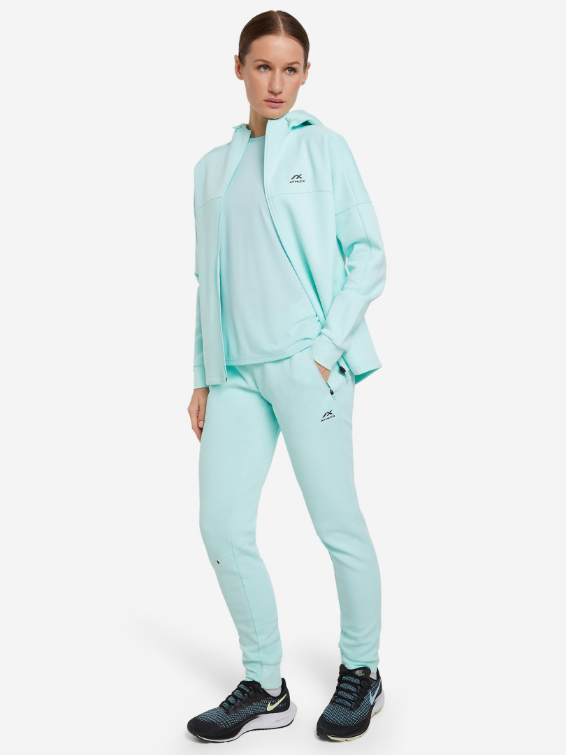 фото Брюки женские athlex top fleece, голубой