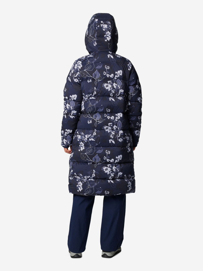 Пуховик женский Columbia Boundless Days Print Long Down Jkt