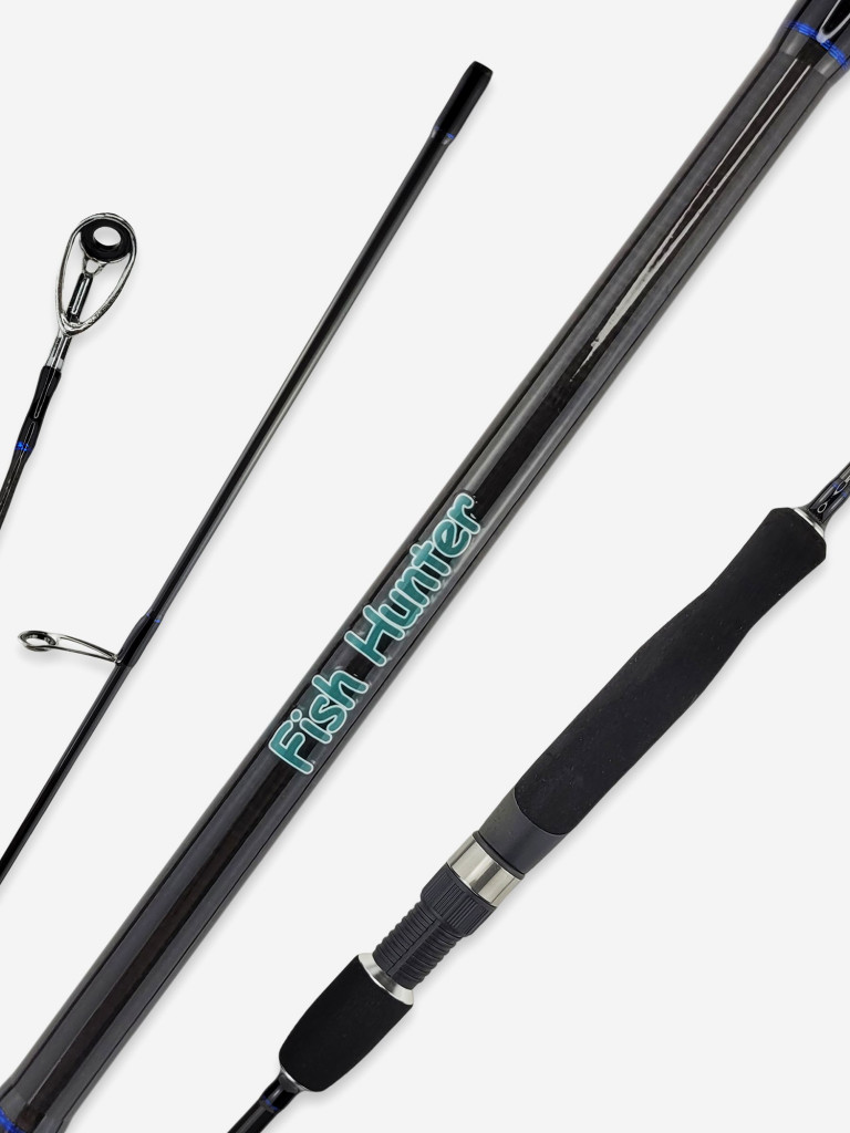 Спиннинг для рыбалки Fish Crystal FISH HANTER FH702ML-20 (полая вершинка) 2.13м 5-25гр, 2 секц.