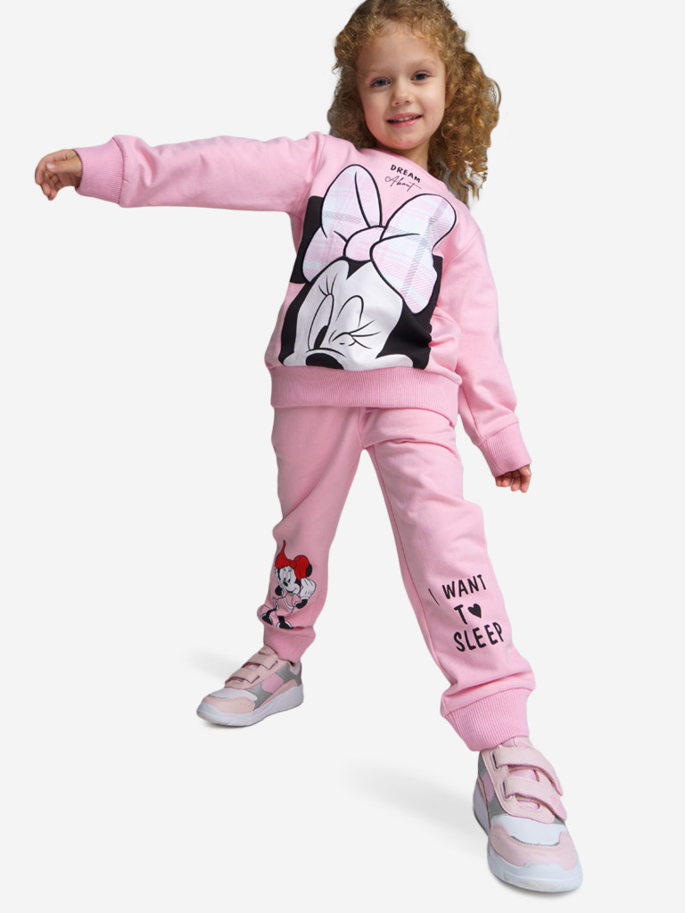 Комплект Playtoday для девочки: толстовка, брюки