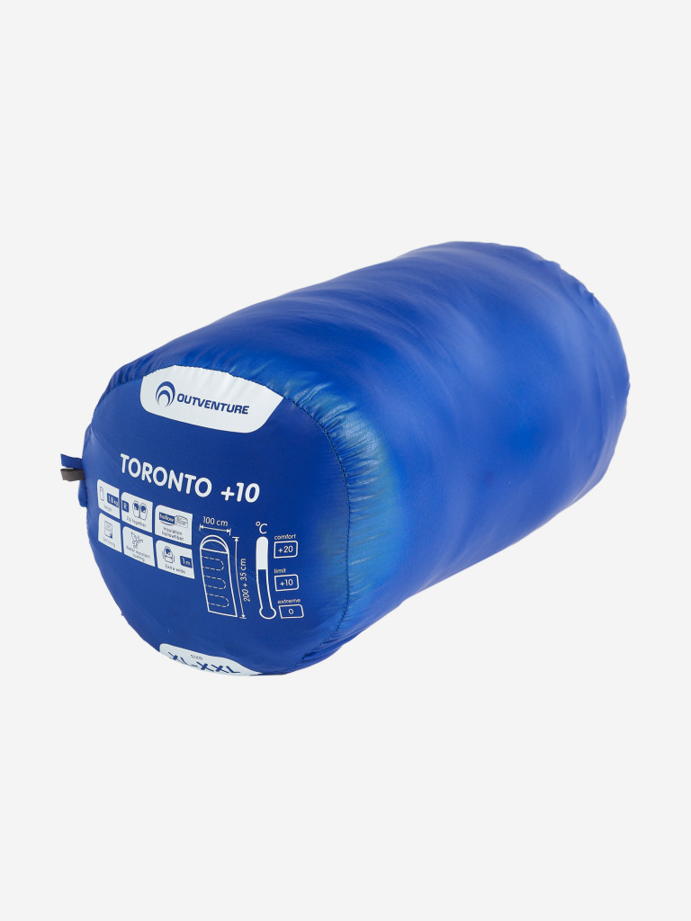 Спальный мешок Outventure Toronto T +10 правосторонний
