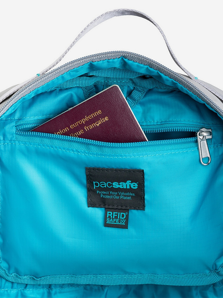 Рюкзак антивор Pacsafe ECO 25, серый ECONYL, 25 л.