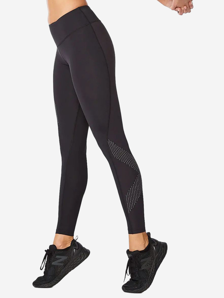 Компрессионные тайтсы 2XU Motion Mid-Rise Compression Tights Black