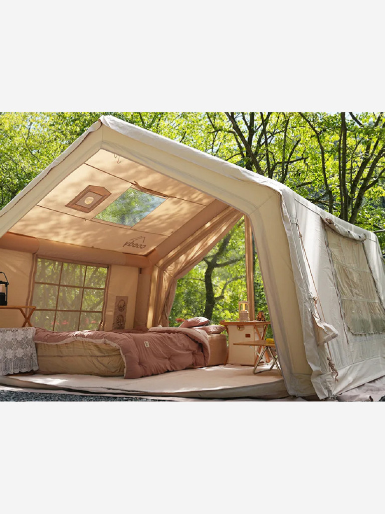 Надувная палатка Coody 10 Beige 2–6 человек