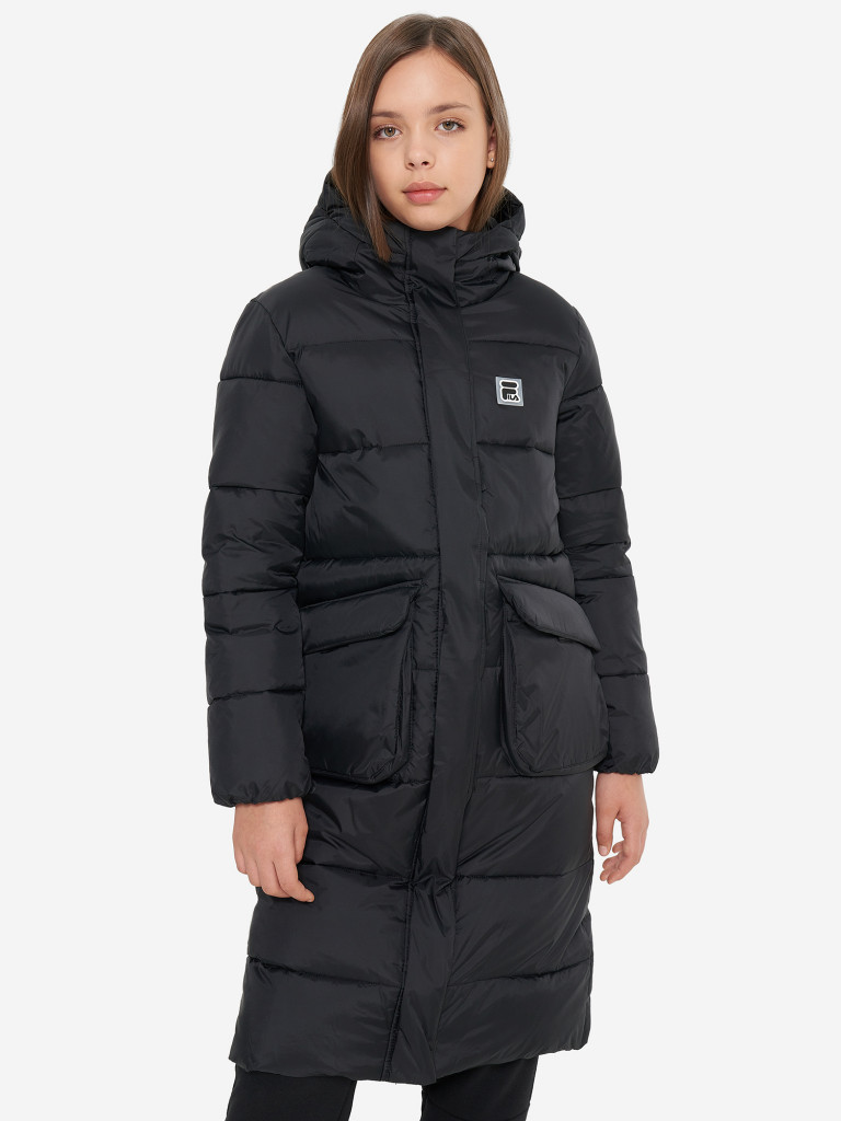 Пальто утепленное для девочек FILA