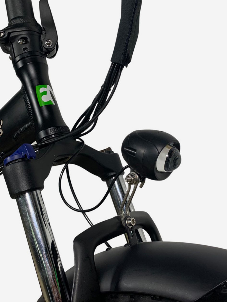 Электровелосипед OxyVolt Fast rider 20" 1500W v.2, цвет черный матовый