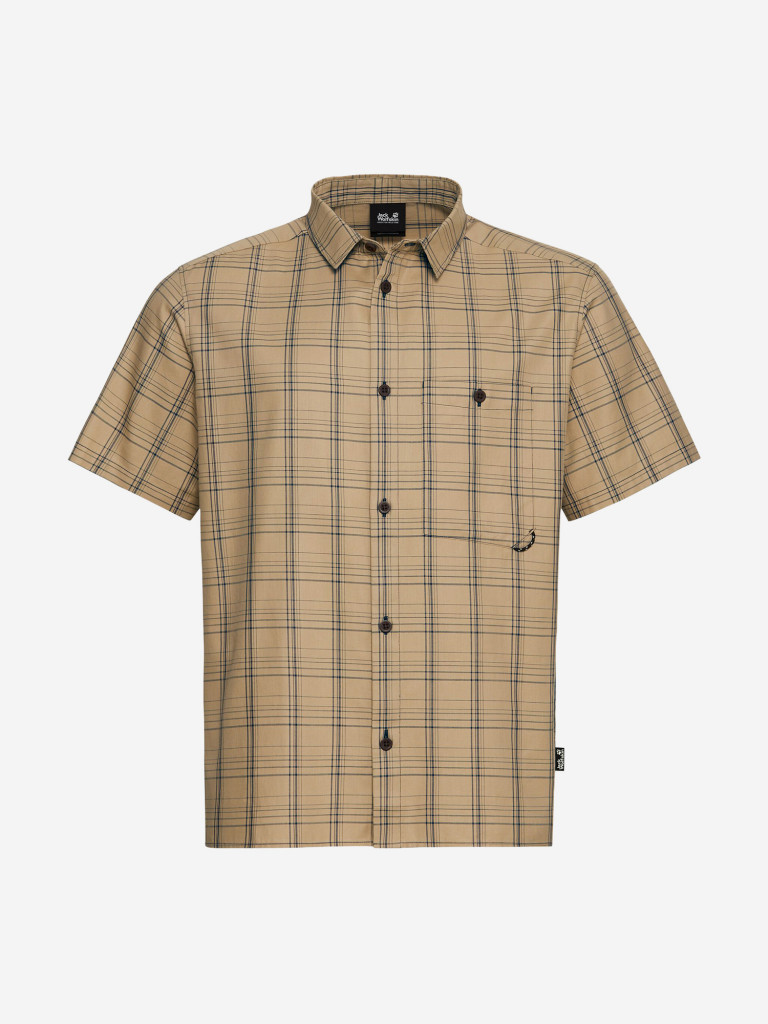 Рубашка с коротким рукавом мужская Jack Wolfskin Hot