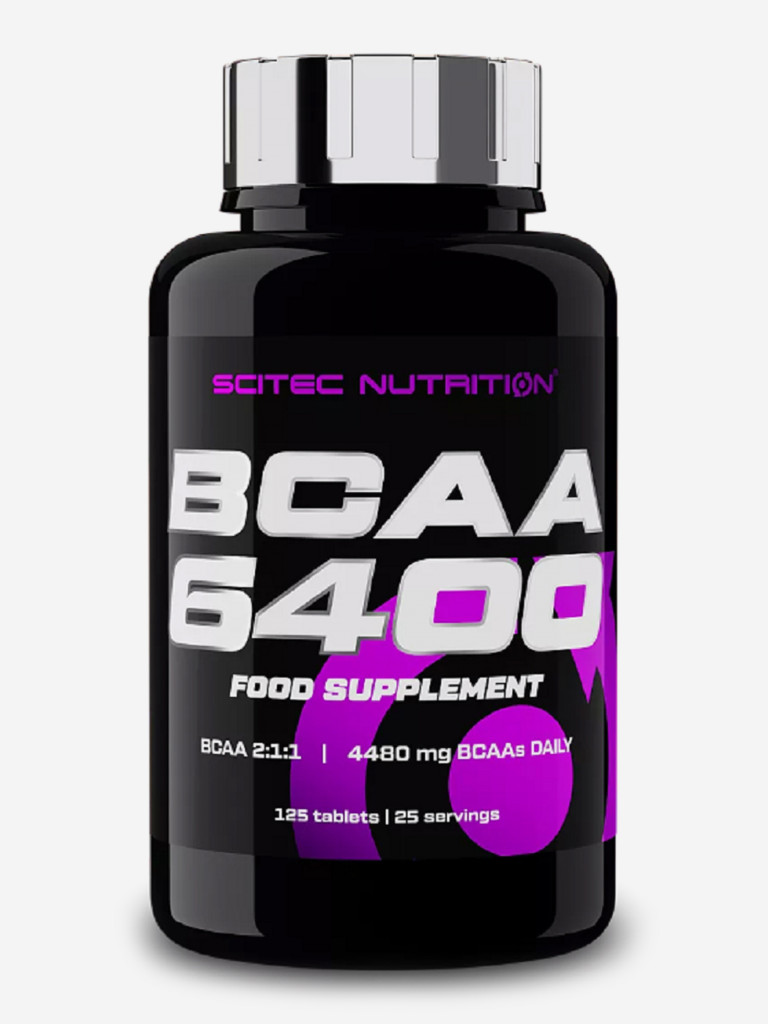 Аминокислотный комплекс BCAA 6400 Scitec Nutrition 125 таблеток