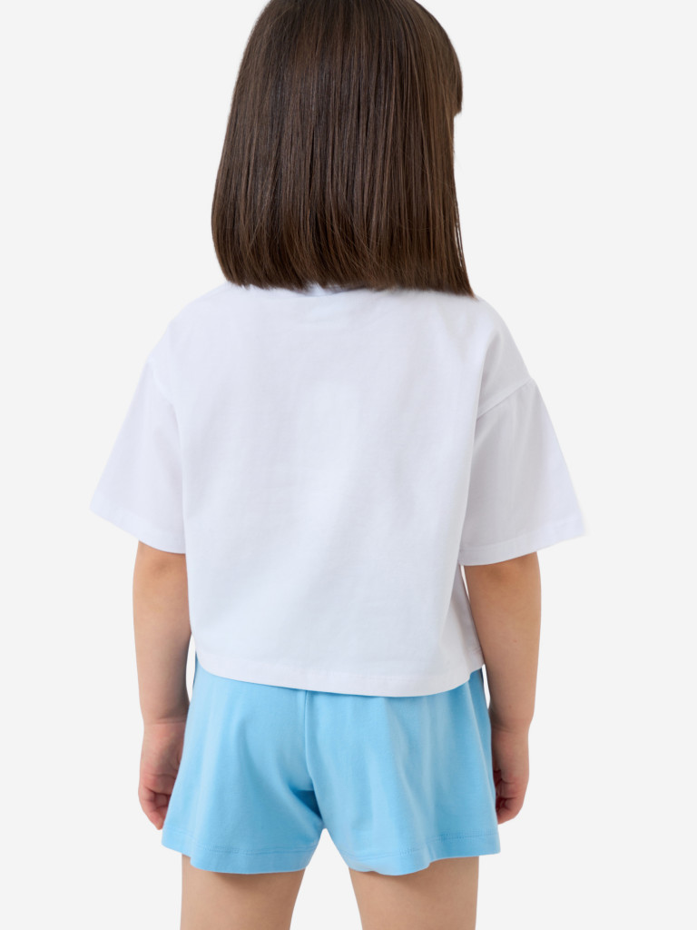 Комплект для девочек: футболка, шорты PlayToday
