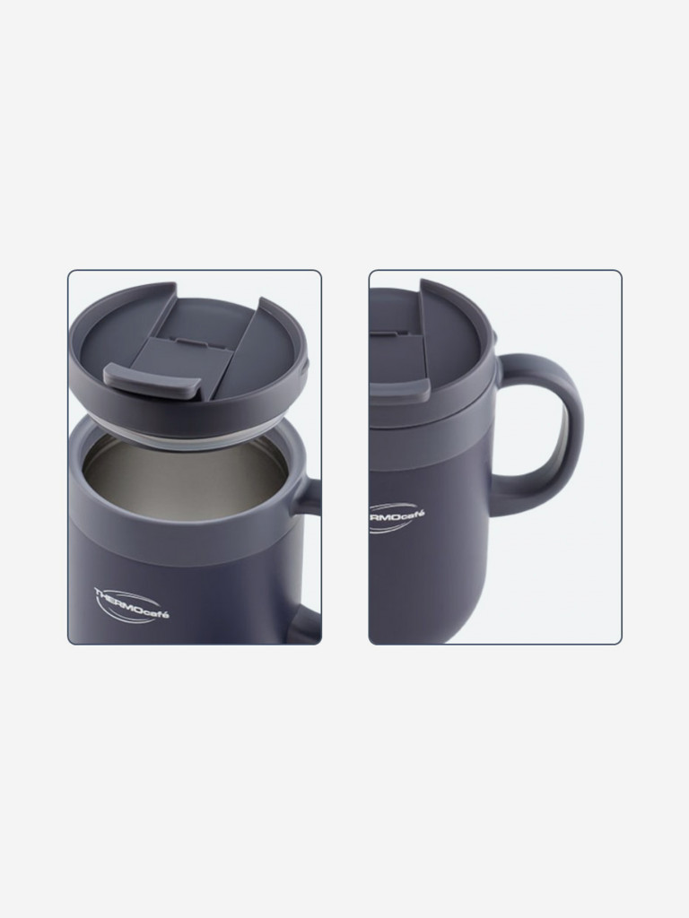 Термокружка THERMOcafe TCCM-460SY(OGY), 0.46 л