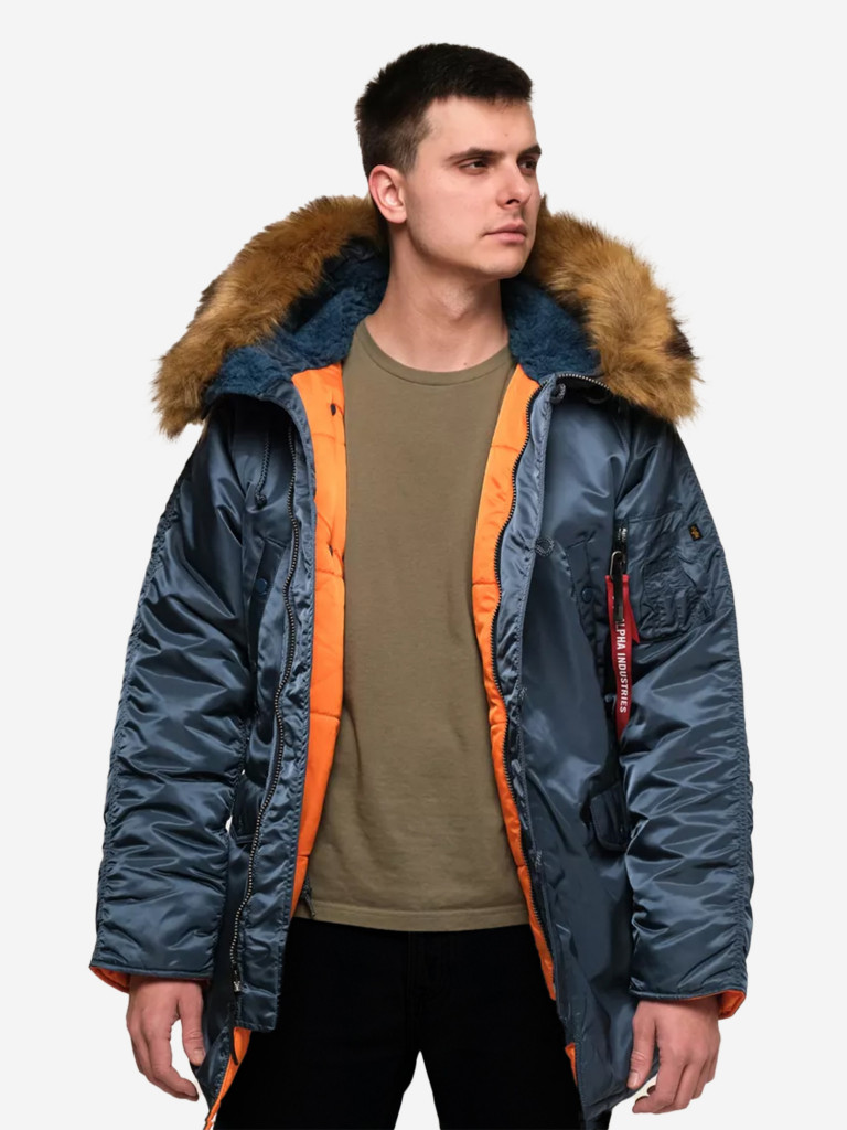 Парка зимняя мужская Slim Fit N-3B Alpha Industries