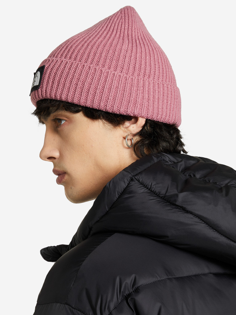 Шапка The North Face TNF Logo Box Cuffed Beanie — купить за 2029 рублей в  интернет-магазине Спортмастер