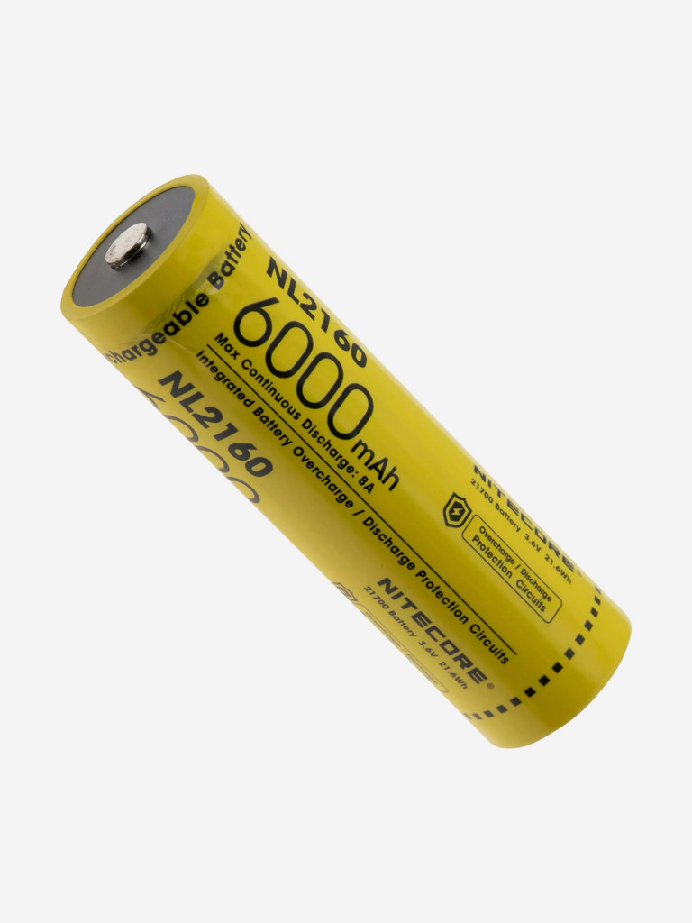 Аккумулятор защищенный Nitecore NL2160 21700