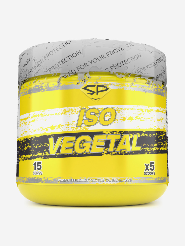 Соевый протеин Steelpower Iso Vegetal, 450 г, 71% белка, Апельсиновое фондю